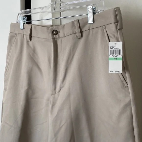 IZOD Mainfloor Short Khaki Shorts - Picture 2 of 4